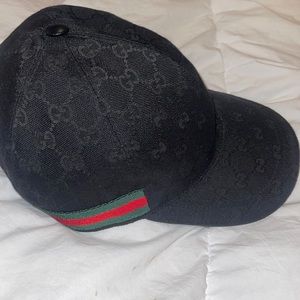 Original GG canvas baseball hat with Web